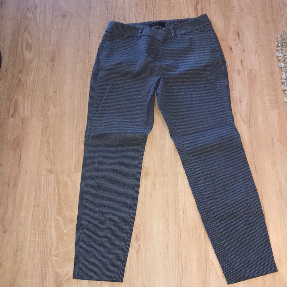 The Limited houndstooth, exact stretch pants